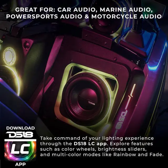 Alt view image 4 of 7 - LC-DRM Bluetooth Controller Digital Lights, Water Resistant IP66, iOS and Android Compatible, Bluetooth v5.4 for Faster Speed & Longe Range up to 100 Feet, 12 Volt Applications