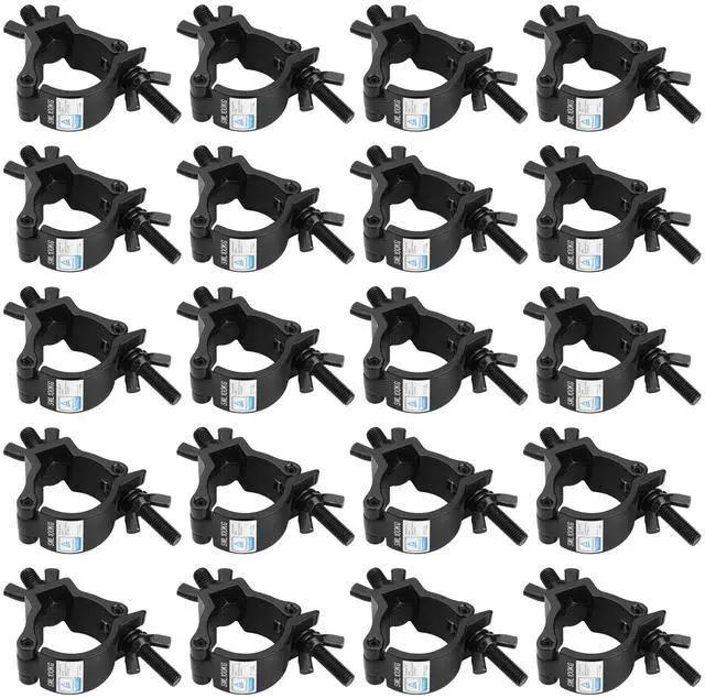 Main image of 20 Pack 2"Truss Clamp,Stage Lighting Clamps,Max Load 220lbs,Black | for Stage Moving Head Lighting
