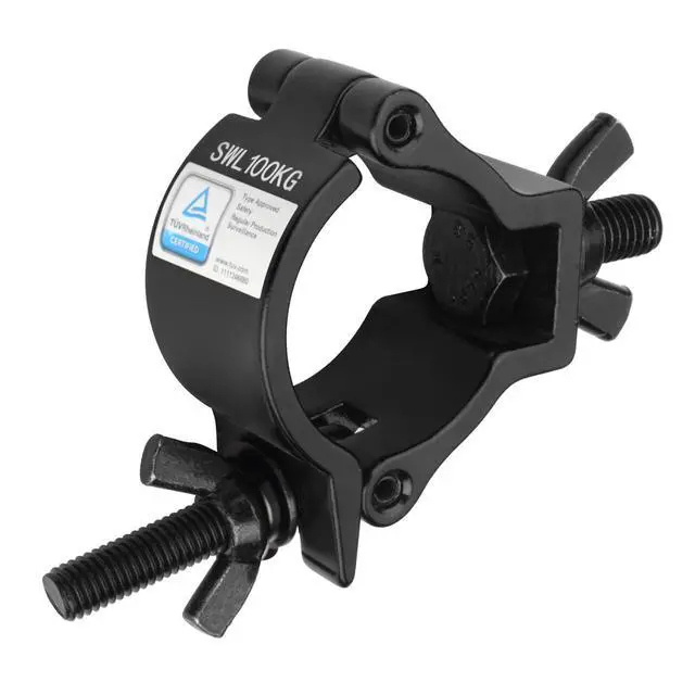 Alt view image 7 of 7 - 20 Pack 2"Truss Clamp,Stage Lighting Clamps,Max Load 220lbs,Black | for Stage Moving Head Lighting
