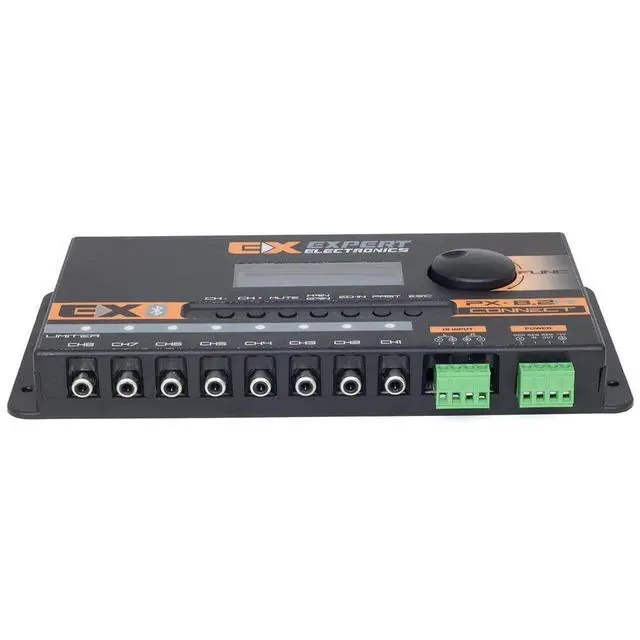 Alt view image 4 of 6 - PX8.2CONNECT Eight Channel 15 Band Vehicle Bluetooth Sound Processor Equalizer 3 Paramatric