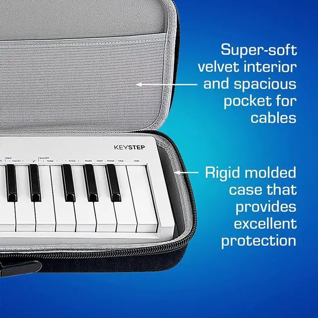 Alt view image 3 of 7 - 32-Key Case For The Arturia KeyStep or Native Instruments M32