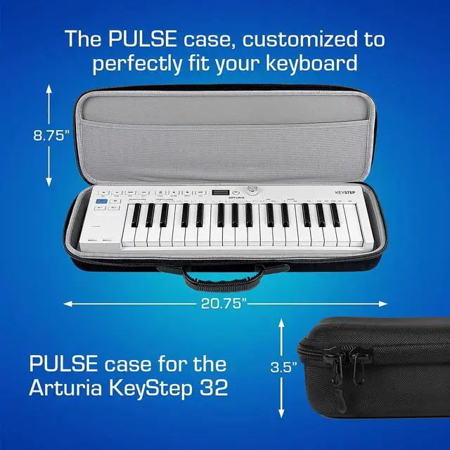 Alt view image 5 of 7 - 32-Key Case For The Arturia KeyStep or Native Instruments M32