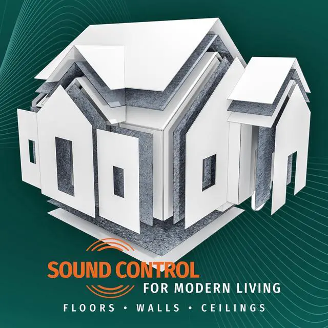 Alt view image 6 of 7 - Quieture Soundboard Acoustic Panels Sound Absorbing Fiberboard for Soundproofing & Thermal Insulation Ideal for Walls, Ceilings & Floors - 12 2'x4' Panels, 6mm T (Covers 96 sq ft)