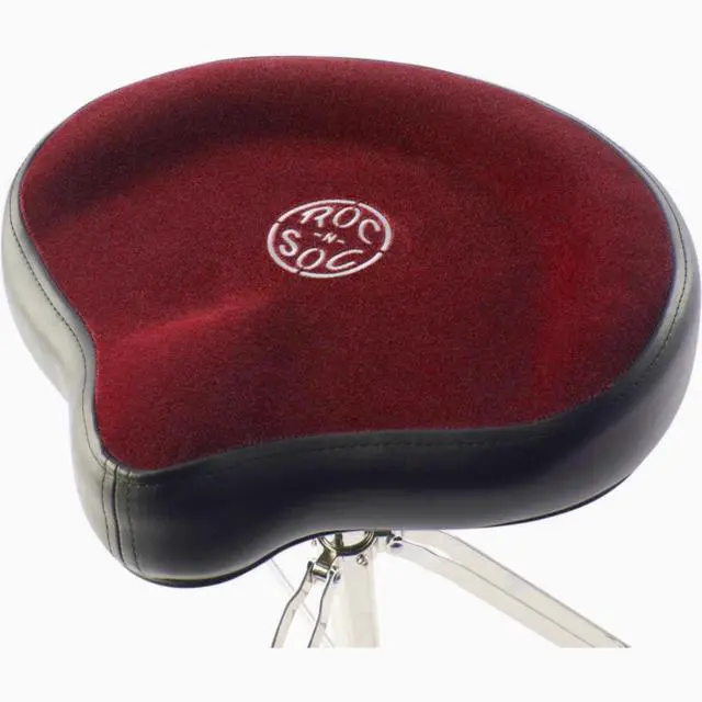 Alt view image 3 of 7 - Nitro Gas Drum Throne with Original Saddle - Red