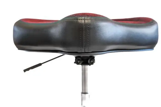 Alt view image 5 of 7 - Nitro Gas Drum Throne with Original Saddle - Red
