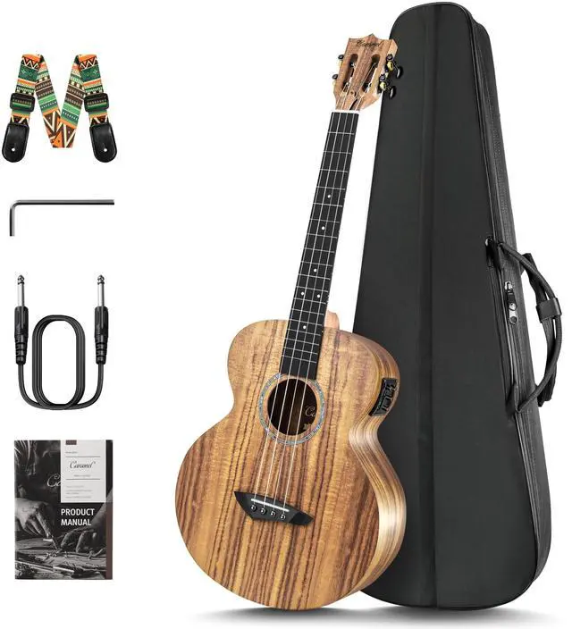 Main image of Left Handed - BLM27 Acacia Baritone Acoustic & Electric Ukulele