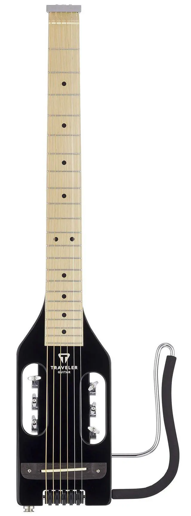 Alt view image 4 of 7 - Ultra-Light Acoustic Acoustic-Electric Guitar, Black Gloss