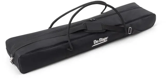 Main image of On-Stage SSB6500 Speaker Stand Bag (Storage and Transportation for Portable PA, Lighting, and Mic Stands or Drum-Kit Hardware, Heavy-Duty Nylon, Foam Padded, Adjustable Strap, Carry Handles, Zipper)