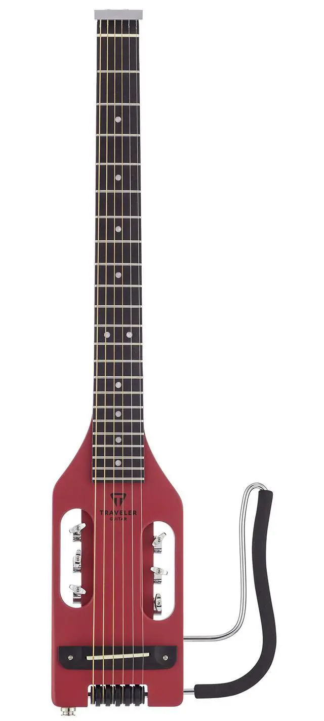 Alt view image 4 of 7 - Ultra-Light Acoustic Acoustic-Electric Guitar, Vintage Red