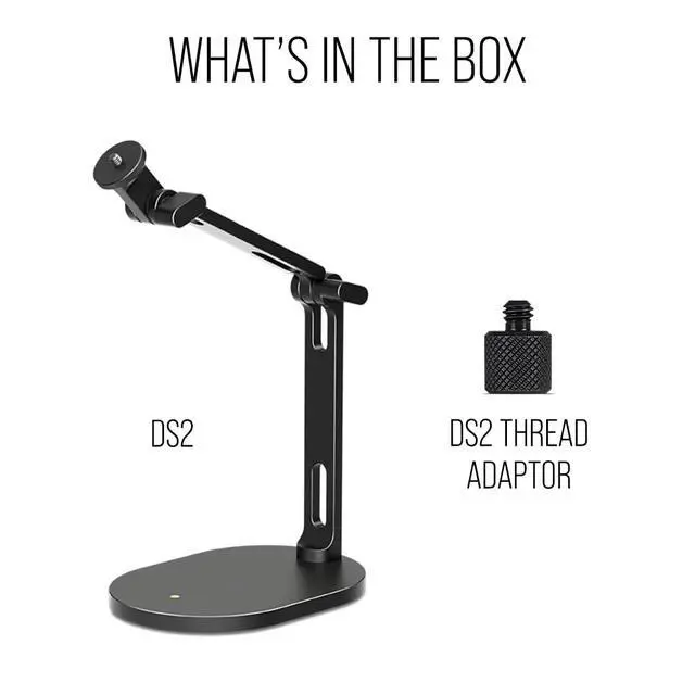 Alt view image 6 of 6 - RØDE DS2 Desktop Studio Arm for Microphones, Cameras, Smartphones, Lights and Other Accessories (up to 900g)