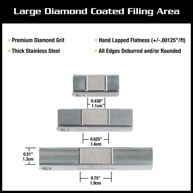 Alt view image 6 of 6 - U-File Single Fret Leveler, 3-Pack MN813