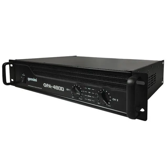 Alt view image 4 of 7 - GPA-4800 4000W Professional DJ Power Amplifier