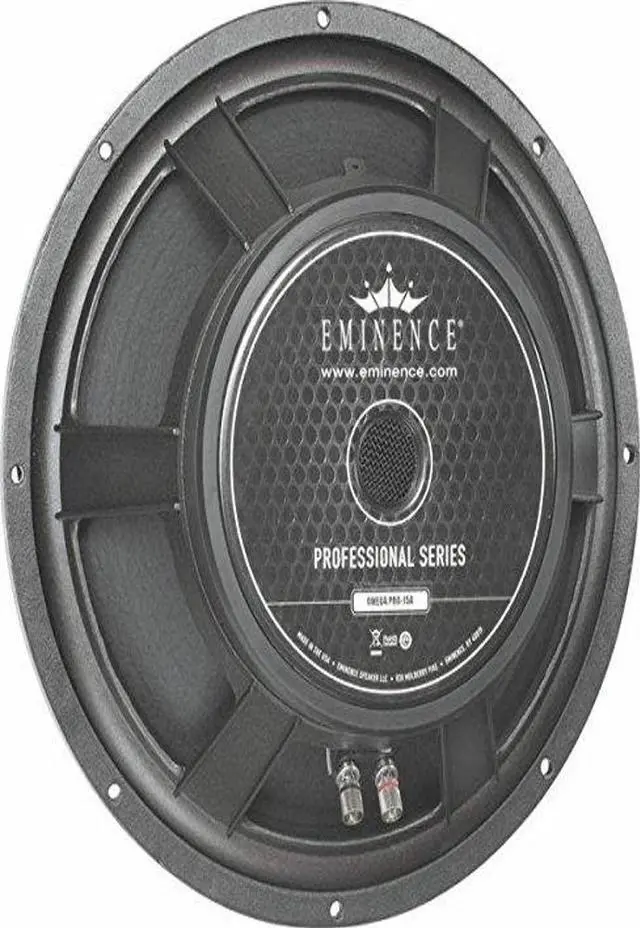Main image of Professional Series Omega Pro 15A 15" Pro Audio Speaker, 800 Watts at 8 Ohms, Black
