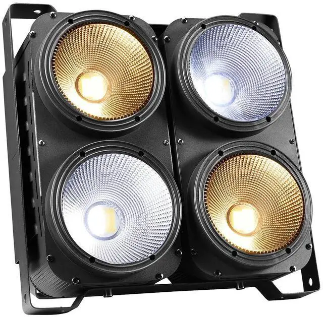 Main image of COB Stage Lights, 400W LED Par Light, 3500K~7500K Spotlights LED Blinder Warm&Cold White DMX512 Sound Activated for Church Events Wedding Parties Concert Theater