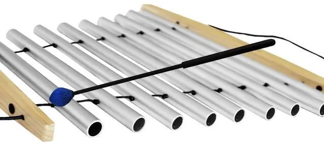 Alt view image 3 of 7 - Handy Chime with Mallet for Relaxing Sound Bath Meditation Yoga Class Energy Refresh 9 Tone Swing Chime Sound Healing Instrument