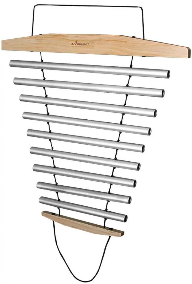 Alt view image 4 of 7 - Handy Chime with Mallet for Relaxing Sound Bath Meditation Yoga Class Energy Refresh 9 Tone Swing Chime Sound Healing Instrument