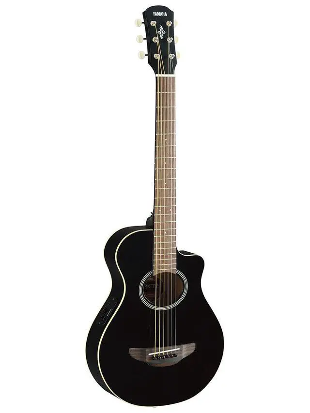 Alt view image 4 of 4 - APXT2 3/4-Size Acoustic-Electric Guitar - Black