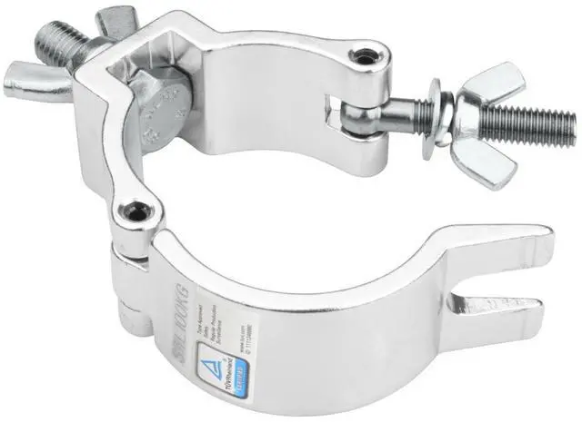 Alt view image 6 of 7 - 20 Pack 2"Truss Clamp,Stage Lighting Clamps,Max Load 220lbs,Silver | for Stage Moving Head Lighting