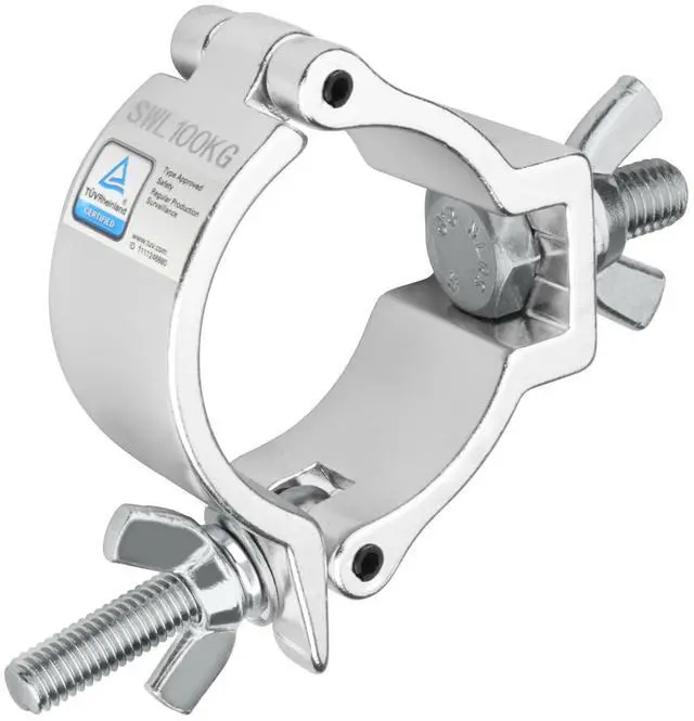 Alt view image 7 of 7 - 20 Pack 2"Truss Clamp,Stage Lighting Clamps,Max Load 220lbs,Silver | for Stage Moving Head Lighting