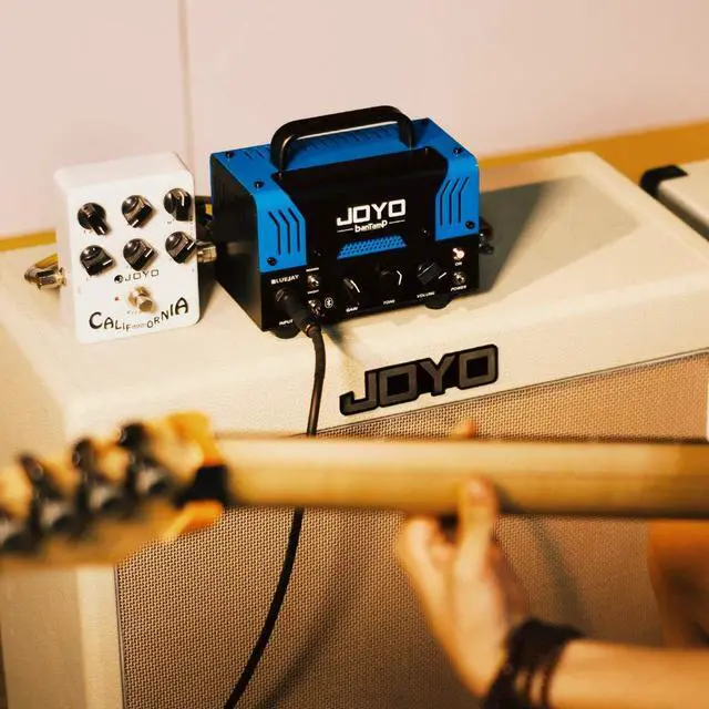 Alt view image 6 of 7 - Bluejay BanTamp Series Mini Amp Head 20W Hybrid Tube 2-Channel Guitar Amplifier with Bluetooth (No Sound, Need Extra Speaker)