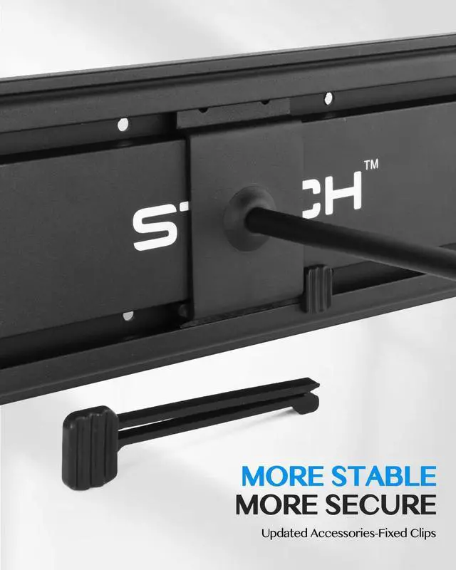 Alt view image 4 of 7 - Guitar Wall Mount Hangers for Multiple Guitars, Holds 8 Guitars, Strong Aluminum Metal Guitar Stand Rack Bass Holder, Adjustable Instruments Display Set, SMH-08A