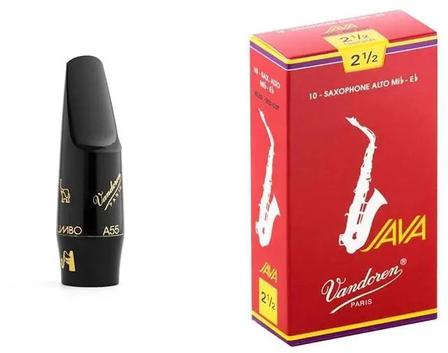 Main image of Alto Saxophone Mouthpiece, Reeds and Accessories Bundle
