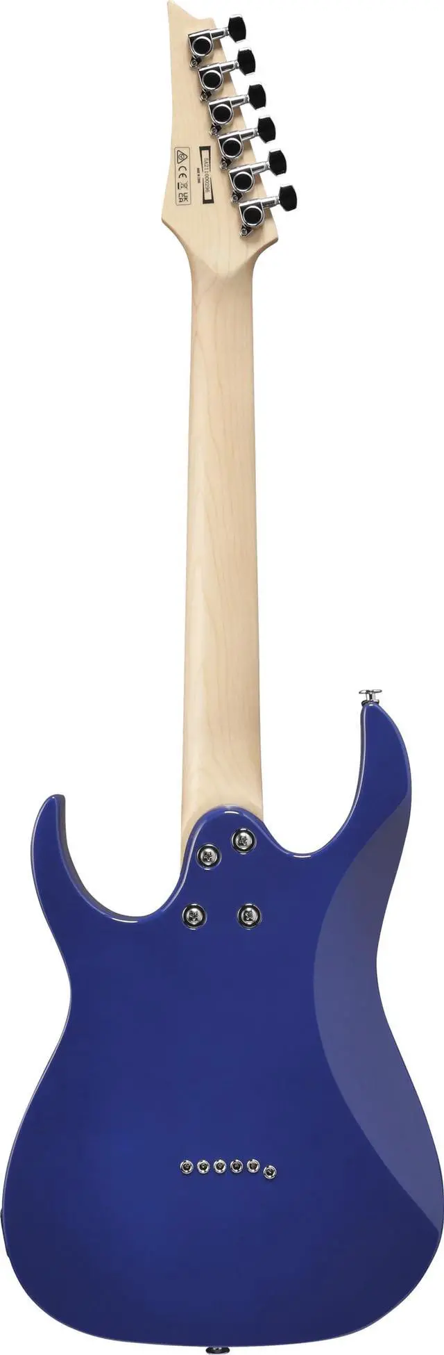 Alt view image 2 of 7 - GRGM 6 String Solid-Body Electric Guitar, Right, Blue Burst (GRGM21MBLT)