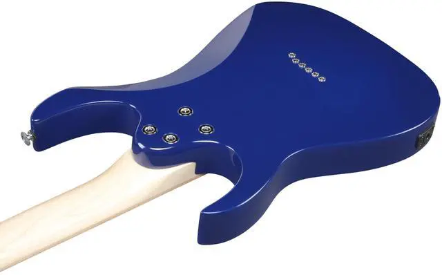 Alt view image 5 of 7 - GRGM 6 String Solid-Body Electric Guitar, Right, Blue Burst (GRGM21MBLT)