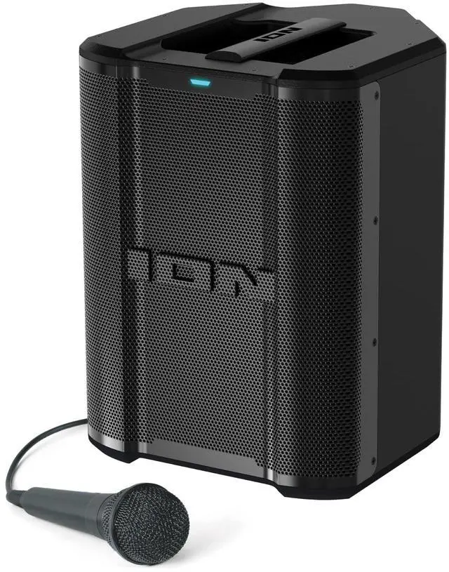Main image of Audio Trouper 100 Bluetooth Portable PA Speaker | Karaoke Mic, Carry Handle, Rechargeable Battery, Mixer, Radio, Dual XLR Input, USB Playback, App Control, for Busking