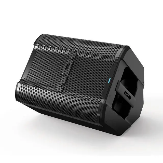 Alt view image 7 of 7 - Audio Trouper 100 Bluetooth Portable PA Speaker | Karaoke Mic, Carry Handle, Rechargeable Battery, Mixer, Radio, Dual XLR Input, USB Playback, App Control, for Busking