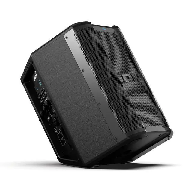 Alt view image 6 of 7 - Audio Trouper 100 Bluetooth Portable PA Speaker | Karaoke Mic, Carry Handle, Rechargeable Battery, Mixer, Radio, Dual XLR Input, USB Playback, App Control, for Busking