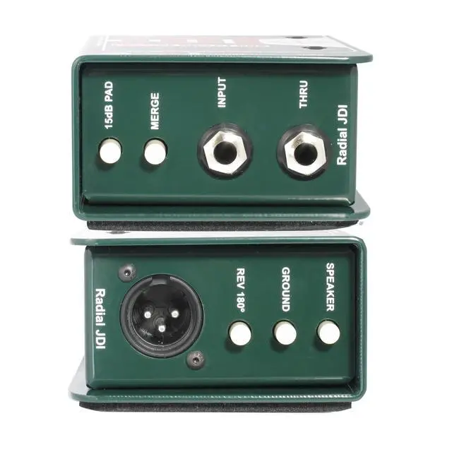 Alt view image 2 of 2 - Radial JDI Jensen-equipped 1-channel Passive Instrument Direct Box