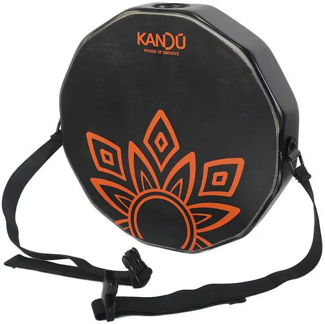 Main image of KTÄK -The First Handcrafted, Hand Drum Percussion, Two-Sound Cajón Body Snare, Portable Cajon by Kandu with Carry Case (Black)