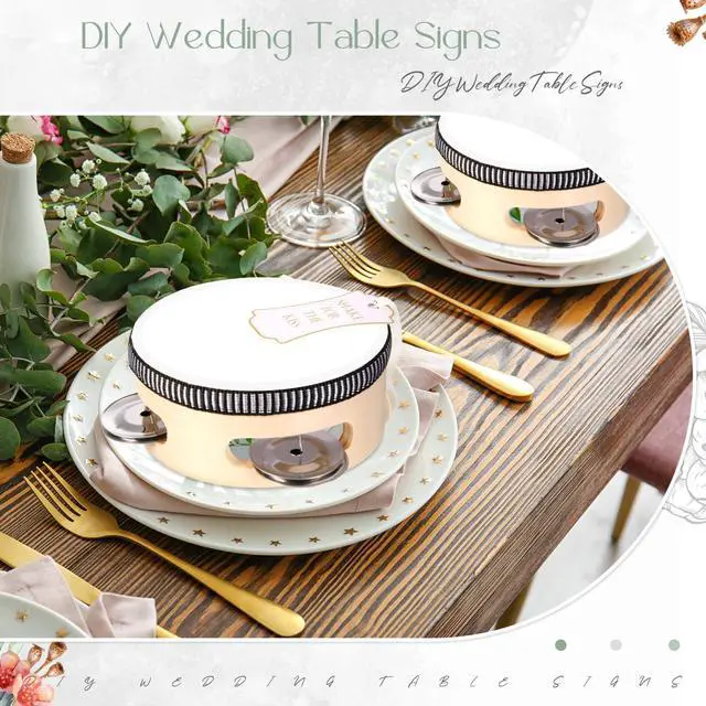 Alt view image 6 of 7 - 24 Set 8 Inch Tambourine for Adults Wooden Hand Held Drum with Metal Jingles, Gift Tags, White I Love You Printed Ribbon Percussion Gift Musical Instrument for Church Wedding Party favor(Black)