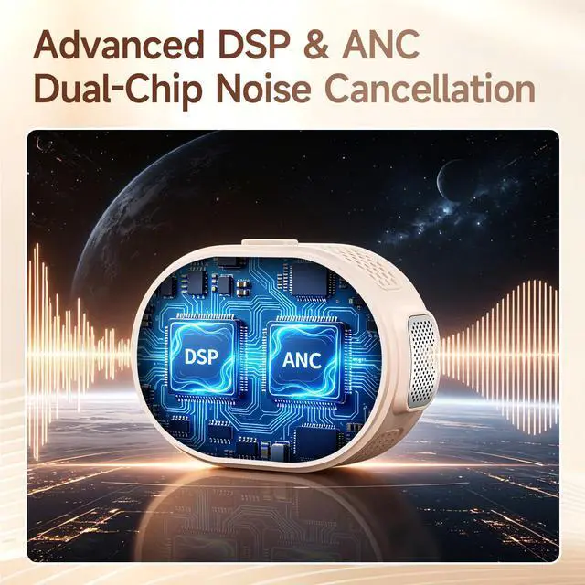 Alt view image 5 of 7 - Voice Amplifier for Teachers, Portable Bluetooth Speaker with Wireless Lavalier Microphone, Rechargeable Personal PA System for Classroom, Training, Meetings, Tour Guides, Yoga
