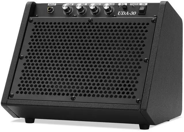 Main image of Electric Drum Amplifier 30W Wireless Drum Speaker with 3-Band EQ, Portable E Drum Amp for Electronic Drum Set, Guitar & Keyboard, Compact Practice Amp for Home Studio