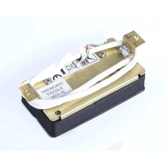 Alt view image 2 of 3 - Guitars Tremonti Treble Pickup Nickel Posts Uncovered (ACC-3056), Black