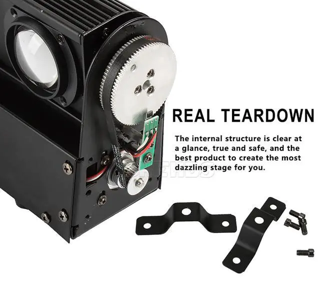 Alt view image 7 of 7 - Moving Head Led Light Bar LED 8x12W, RGBW 4IN1 | Beam & Dazzling Effect, 8° Lens, 180° Tilt,DMX & Sound Control dj Lighting for Stage, Wedding, Theater, Church, Disco