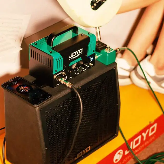 Alt view image 5 of 7 - Atomic BanTamp Series Mini Amp Head 20W Hybrid Tube 2-Channel Guitar Amplifier with Bluetooth (No Sound, Need Extra Speaker)