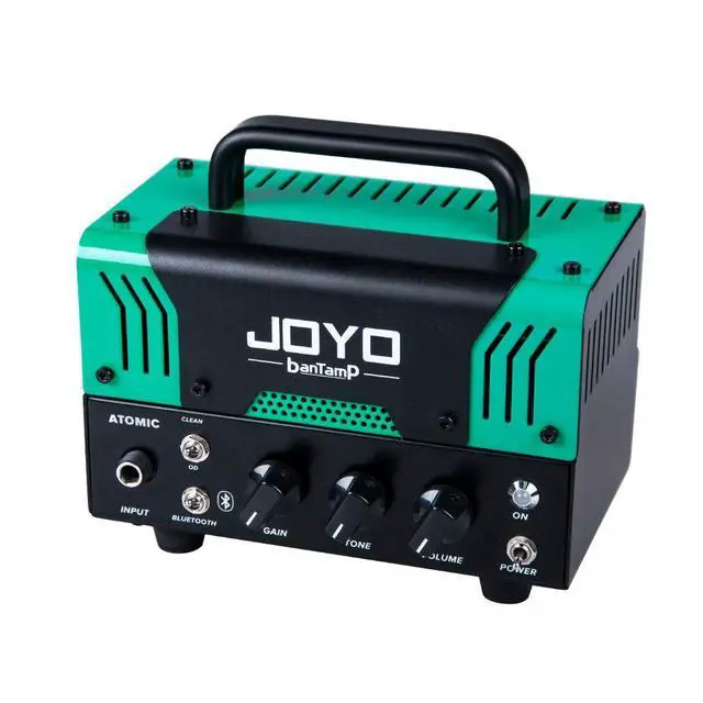 Alt view image 4 of 7 - Atomic BanTamp Series Mini Amp Head 20W Hybrid Tube 2-Channel Guitar Amplifier with Bluetooth (No Sound, Need Extra Speaker)
