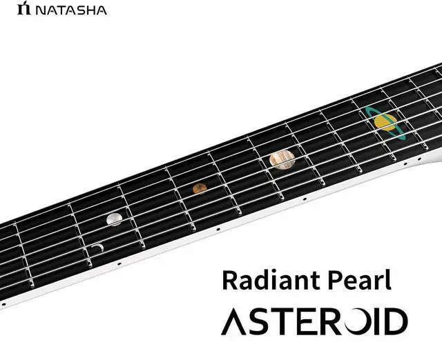 Alt view image 4 of 7 - Carbon Fiber Acoustic Guitar, 38-inch Steel-string Guitarra Travel Guitar,Durable 6-string Ultra-thin Guitar for Beginners Intermediate Learners & Adults (Radiant Pearl)