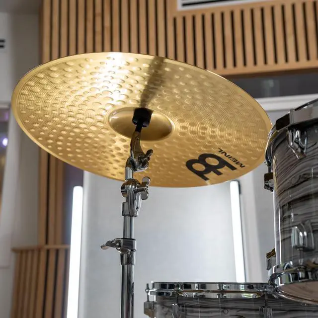 Alt view image 2 of 4 - Meinl Cymbals Crash-Ride Cymbal for Drums, 20" HCS MADE IN GERMANY | Durable Brass Alloy, Bright & Musical Sound, Beginner Friendly Made by the Same Team as Meinl's Pro Cymbals