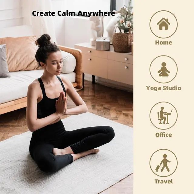 Alt view image 6 of 7 - Meditation System,Electronic Tibetan Singing Bowl,Sound Bath Machine for Meditation,Mindfulness,Sound Bath,Chakra Healing, Stress Relief,Sound Therapy,Yoga Practice,Relaxation