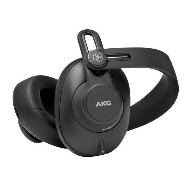 Alt view image 3 of 7 - Pro Audio K361 Wired, Over-Ear, Closed-Back, Light Weight, Foldable, Professional Recording Studio Headphones, Studio Monitor Mixing, Podcast, DJ Stereo Headsets, Black