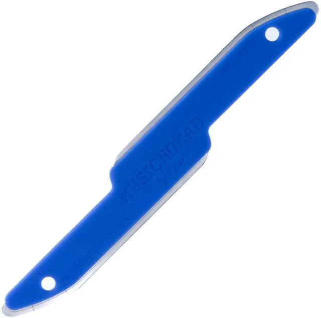 Main image of MN850 Diamond Coated, Safe Zone Guitar Fret Crowning File & Luthier Tool (S-File)