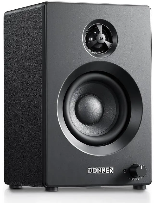 Main image of Electric Drum Amplifier 20Watt, Wireless Bluetooth Electronic Drum Amp with 3" and 0.75" Dual Drivers, Mini Rack-Mountable Monitor Speaker DDA-20SE 80W Peak, Portable for Home Practice