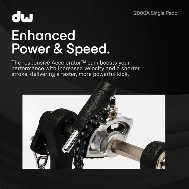 Alt view image 3 of 6 - DW 2000 Series Single Bass Pedal
