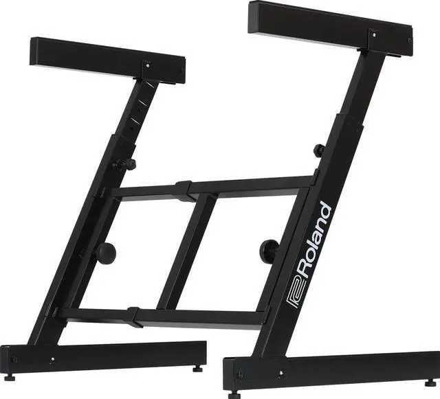 Main image of KS-11Z Keyboard Stand | Heavy-Duty Z-Stand with Wide Adjustment Range for 88-Note Stage Pianos & Other Keyboards | Foldable Padded Support Arms | Easy Transport & Storage