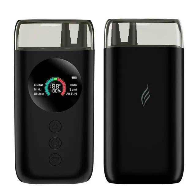 Alt view image 5 of 6 - ST1 3-in-1 Smart Automatic Tuner for Guitar and Ukulele | Automatic Tuner, Metronome, Electric String Winder, Full-Color LCD, 1-Cent Accuracy, Alternate Tunings, USB-C Rechargeable