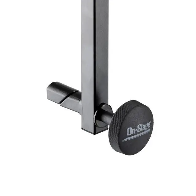 Alt view image 7 of 7 - KSA7500 Universal Second Tier for X-Style Keyboard Stand (for Stacking Keyboards, Electric Pianos, Synths, and Organs, 60 lb Capacity, Adjustable, Nonslip Arms and Feet, Metal, Black)